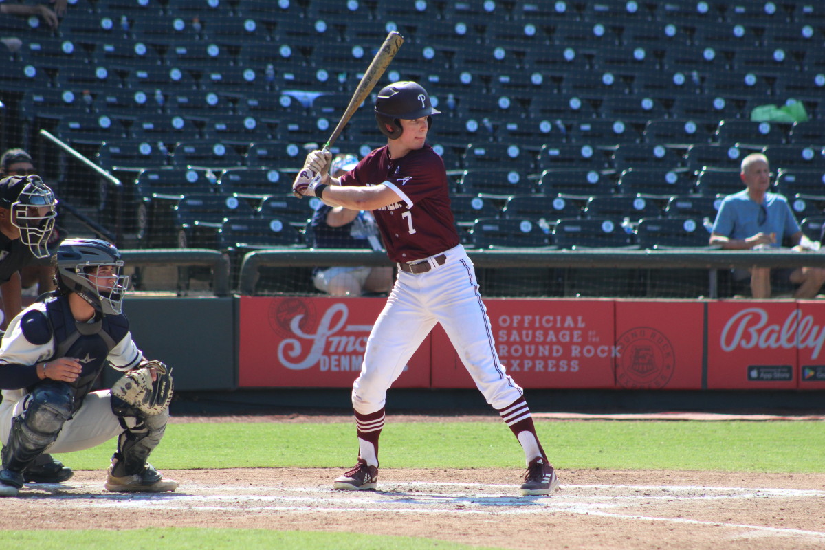 Pearland Flower Mound 6A UIL state championship Texas baseball playoffs 061023 Andrew McCulloch 61